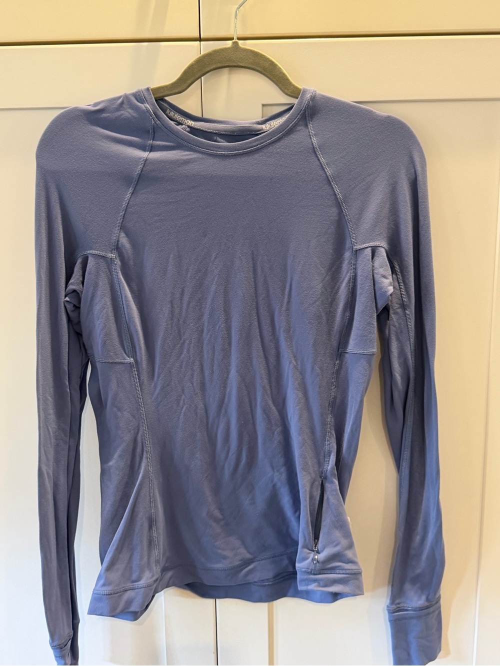 Lululemon it’s rulu run Light Blue Long-Sleeve Performance Shirt